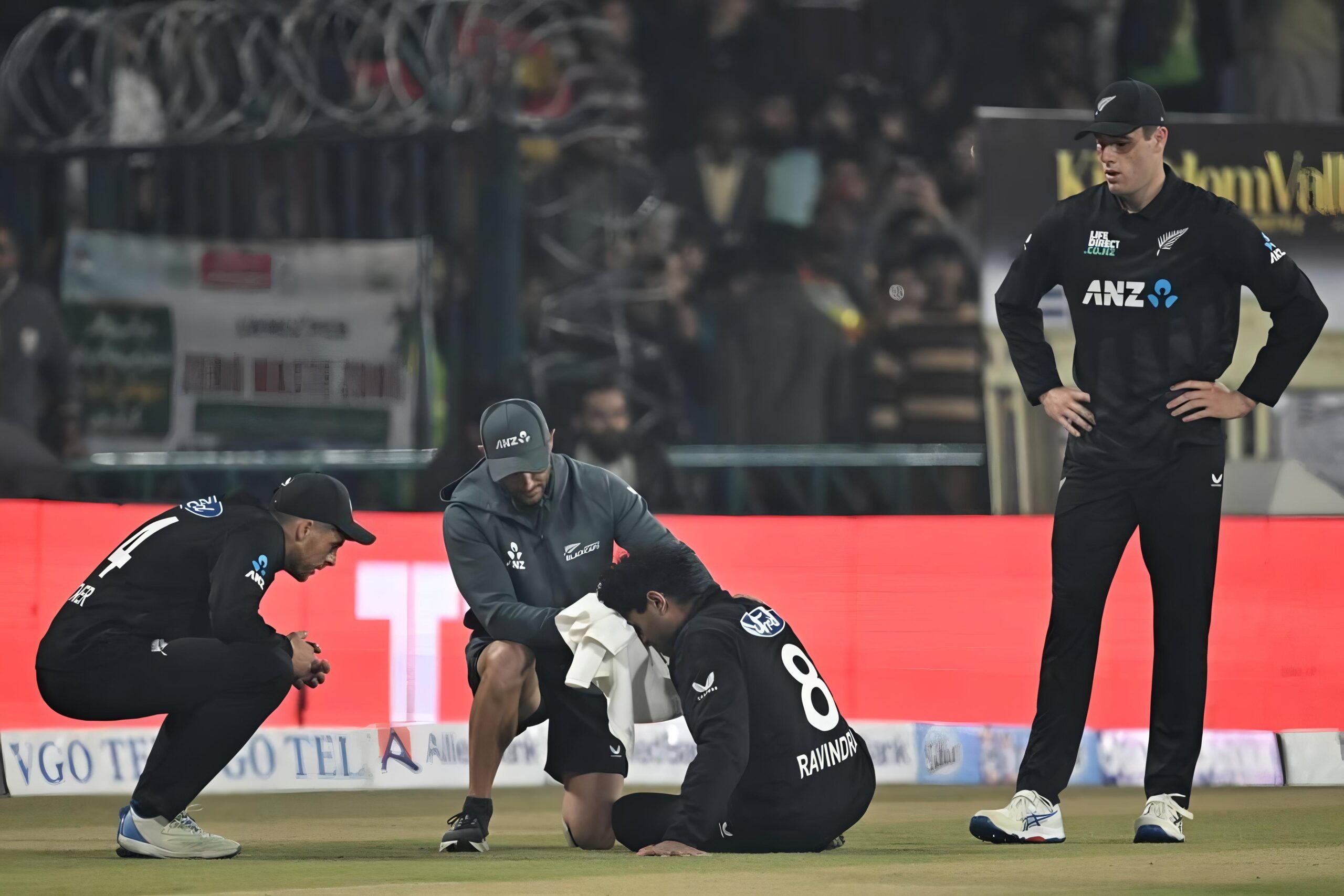 Pakistan Blames Rachin Ravindra for Injury After PCB Backlash: ‘Light Was Fine, He Misjudged the Ball’