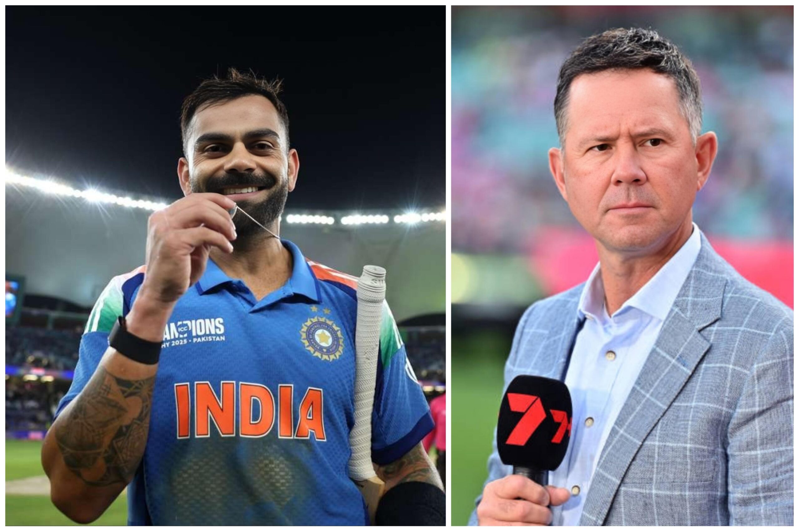 Ricky Ponting Hails Virat Kohli as the Greatest 50-Overs Player