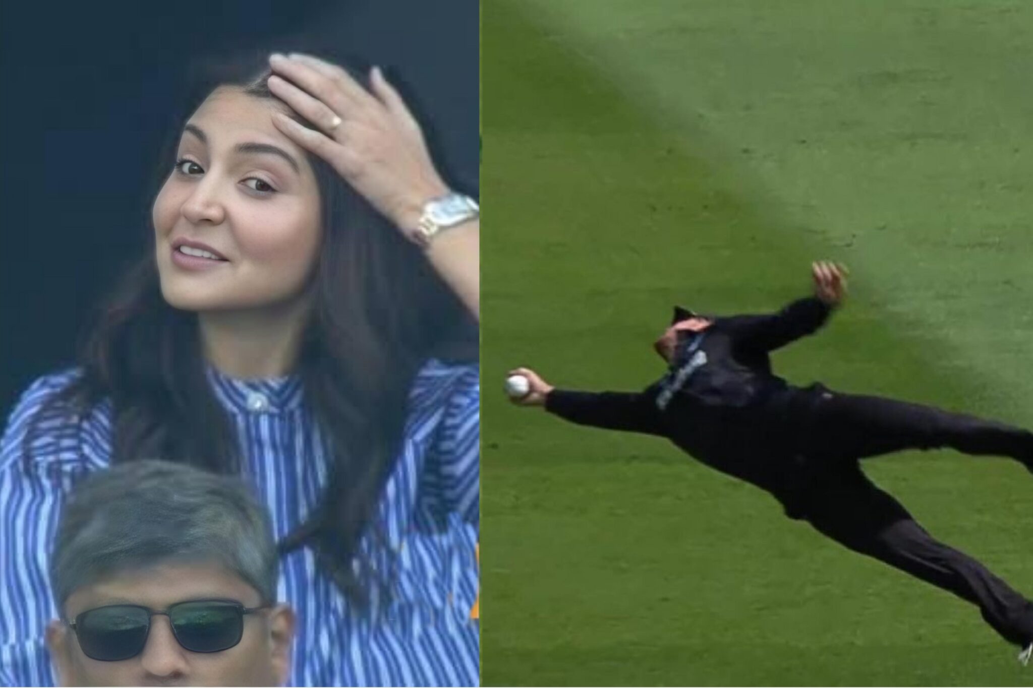 Anushka Sharma in Shock as Glenn Phillips’ Stunning Catch