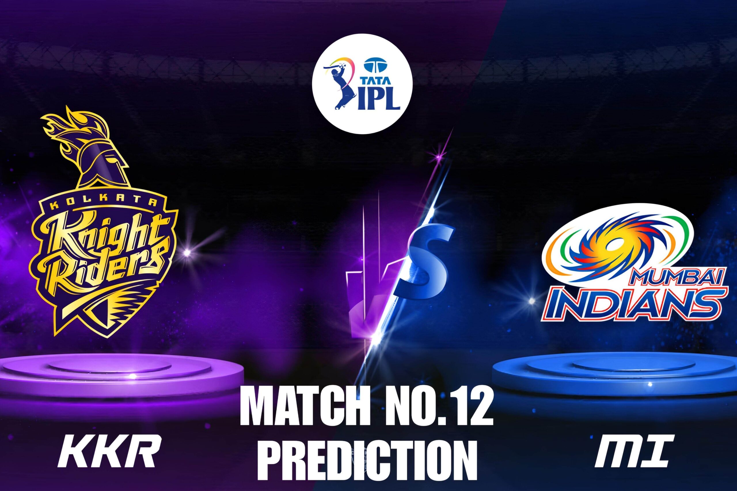 MI vs KKR - IPL 2025 Match 12: Full Match Preview & Dream11 Prediction