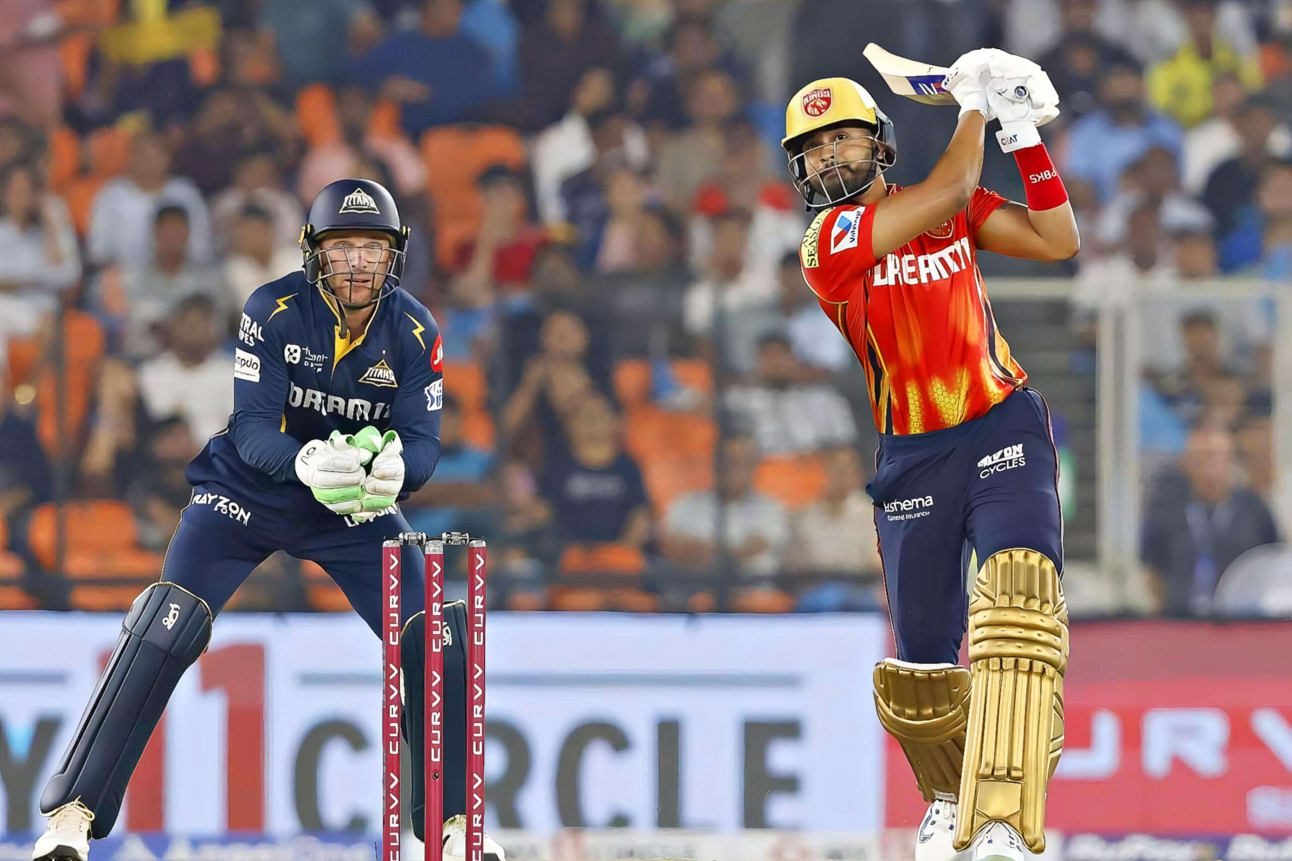 Shreyas Iyer explosive 97 off 42 balls PBSK VS GT Match