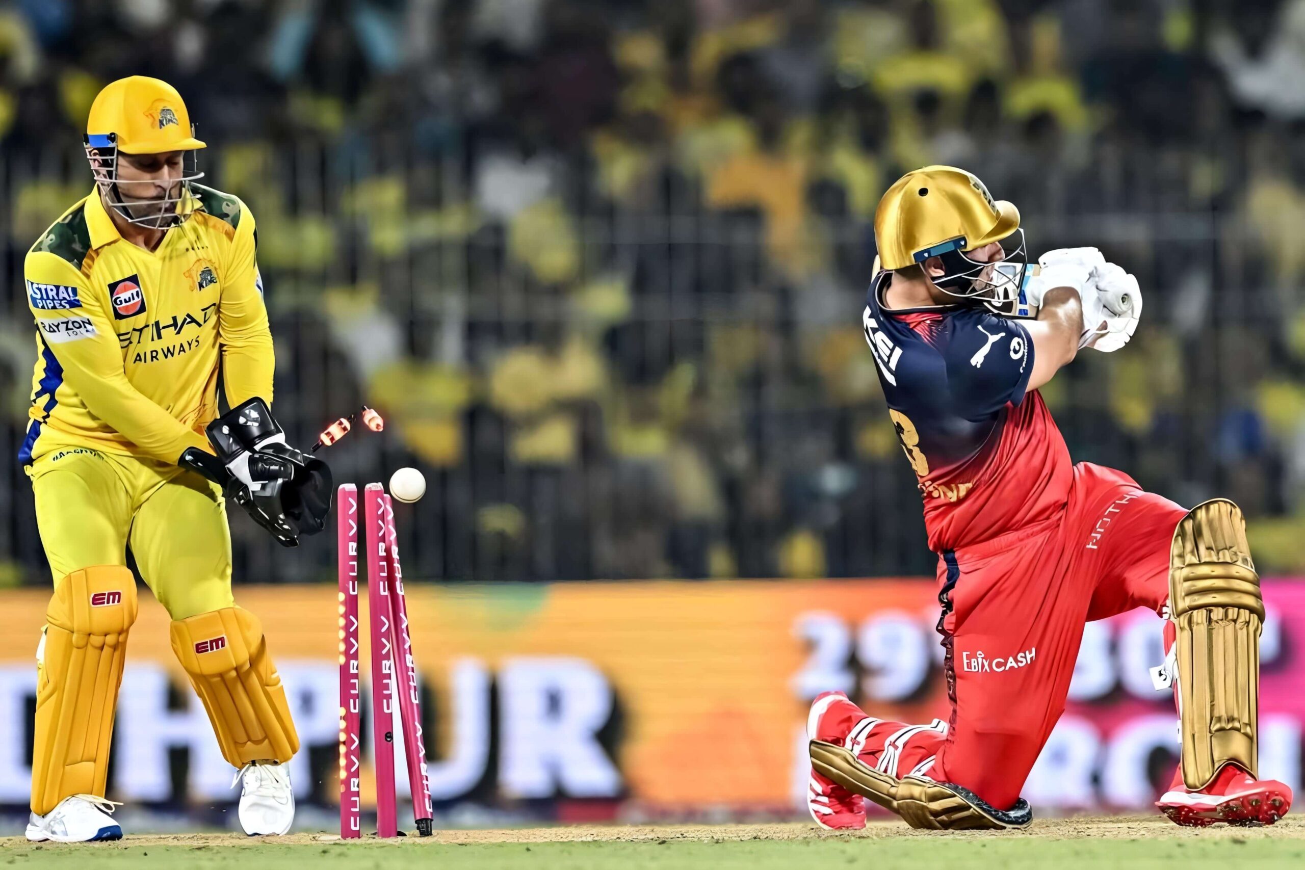 MS Dhoni Creates History with Fastest Stumping Ever, Phil Salt Shocked RCB in IPL 2025