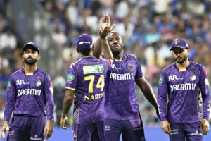 KKR Dominate SRH with 80-Run