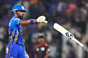 Hardik Pandya Furious Bat Throw Highlights MI Tactical Blunders in Final Overs vs LSG – IPL 2025