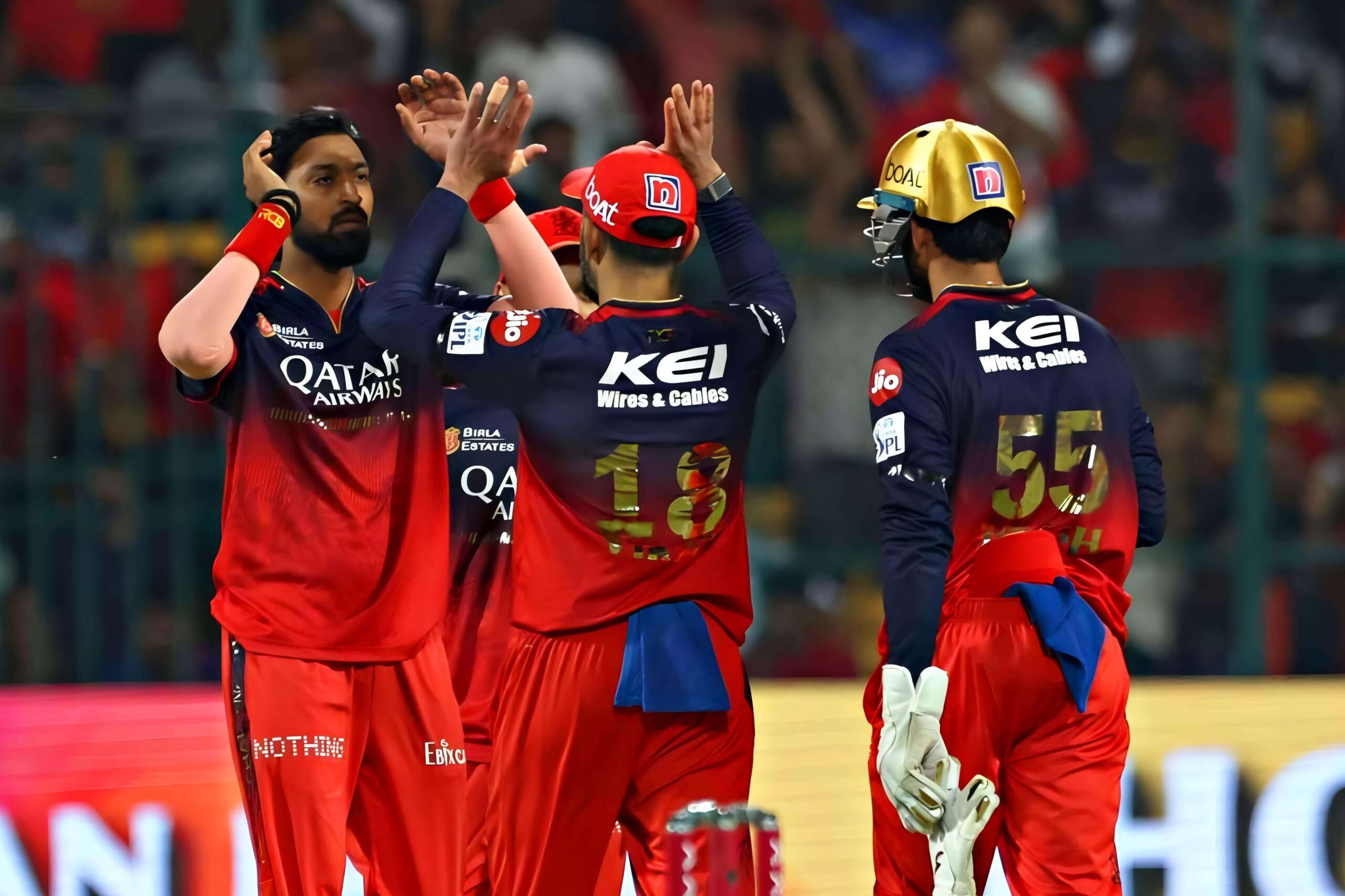 RCB VS RR Match 42 RCB WON BY 11 Run IPL 2025