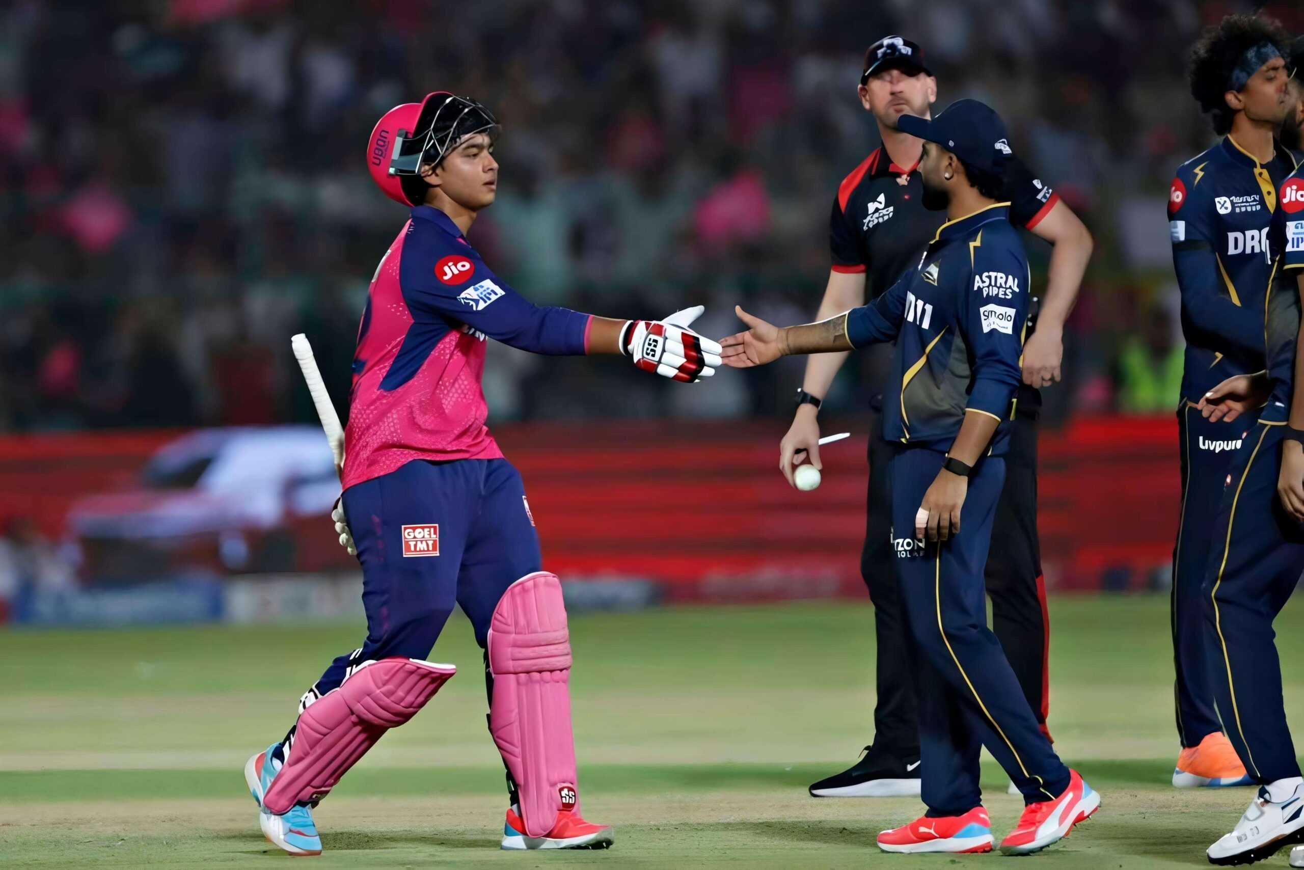 GT VS RR Match 47 RR WON BY 8 Wickets IPL 2025