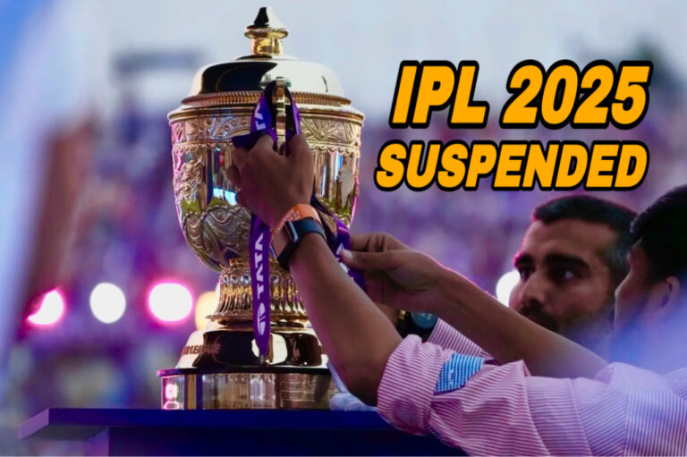 IPL 2025 Suspended for One Week Amid Rising India-Pakistan Tensions