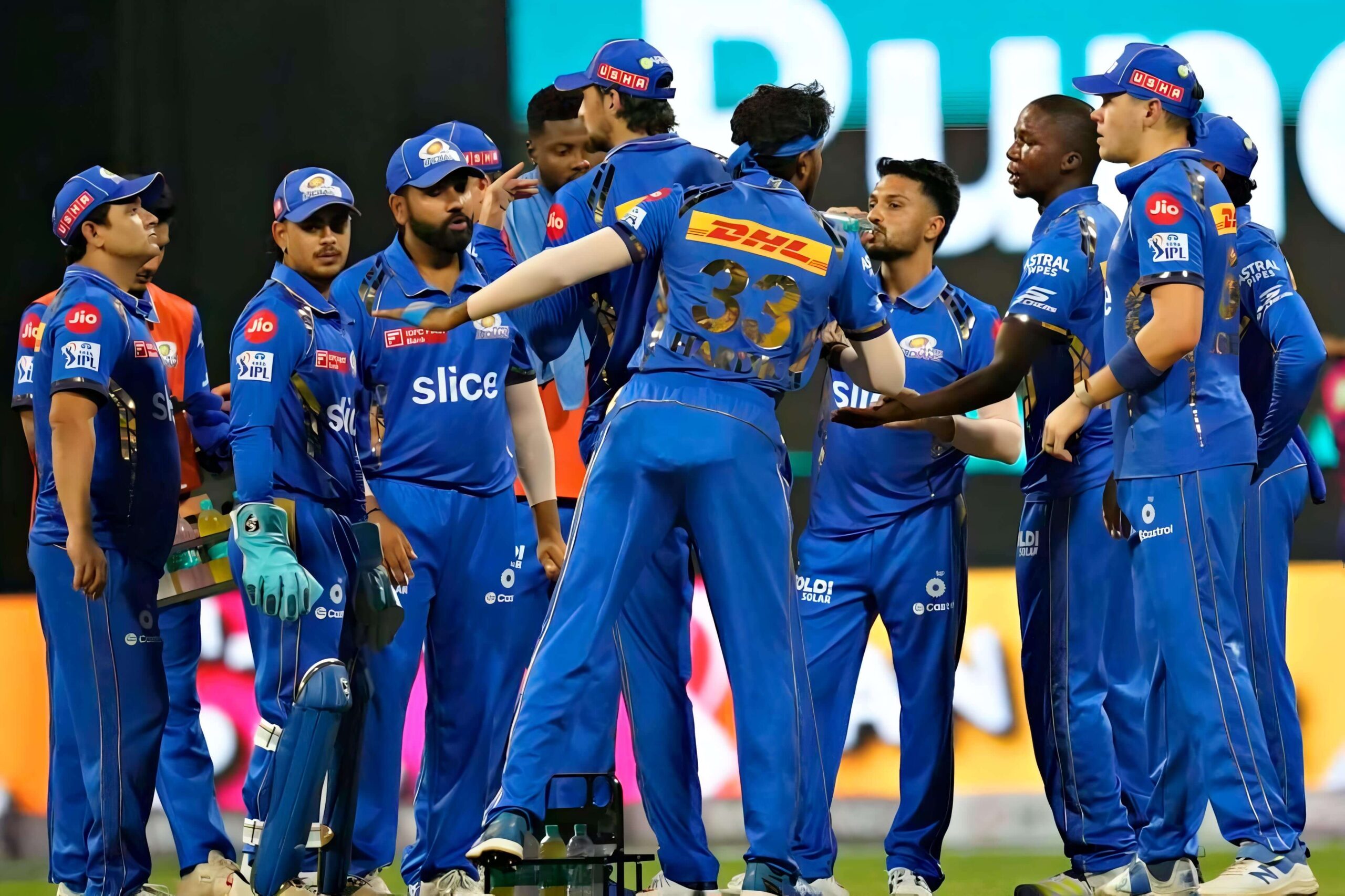 MI VS RR Match 50 MI WON BY 100 RUN IPL 2025