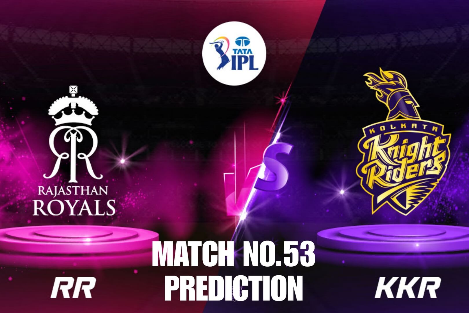 KKR VS RR Match 53 Preview & Dream11 Prediction IPL 2025