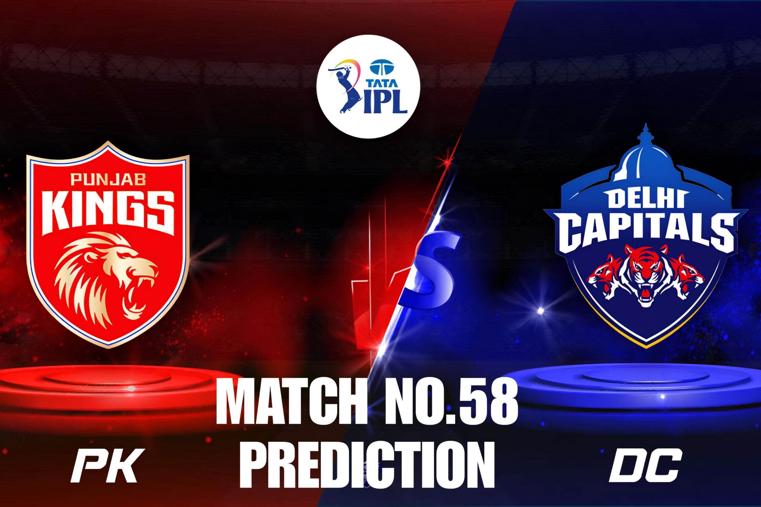 PBKS VS DC Match 58 Preview & Dream11 Prediction IPL 2025