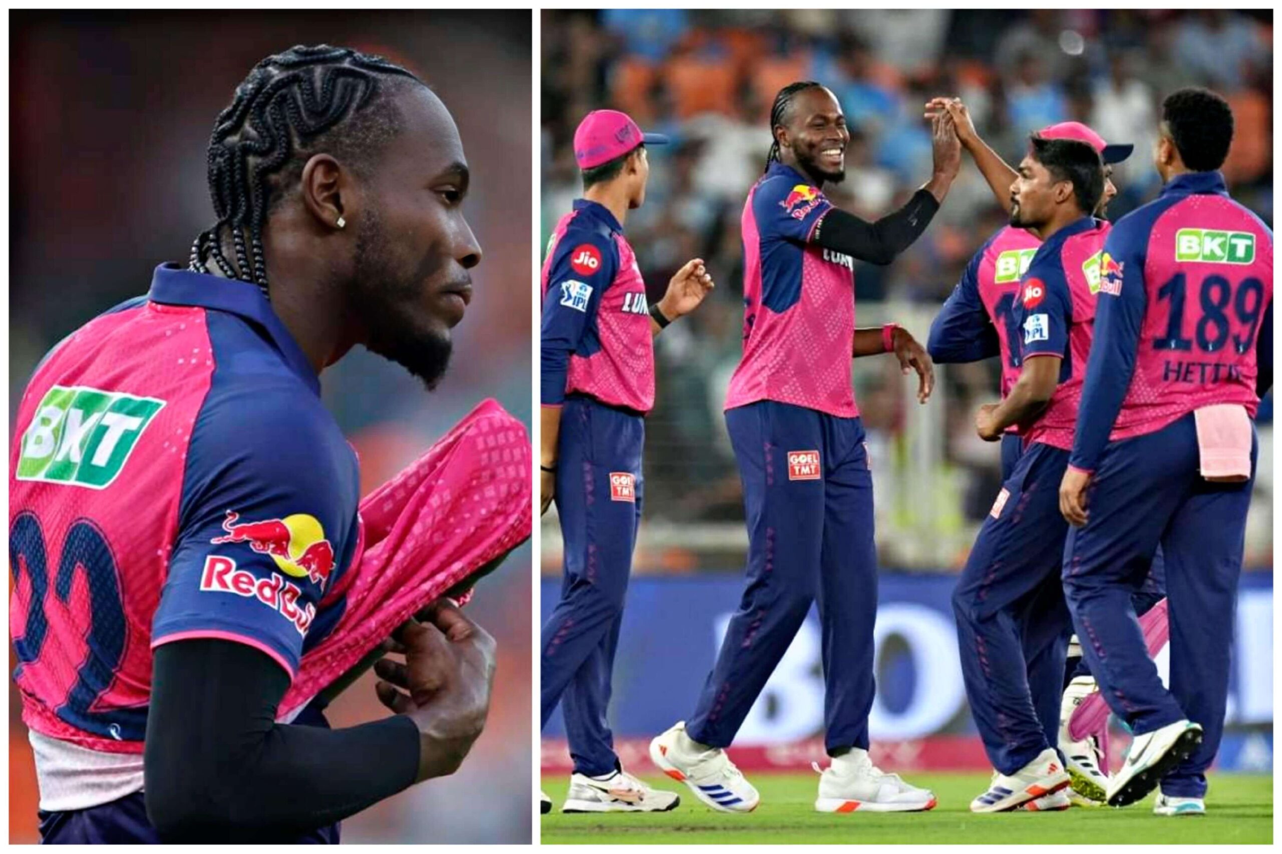 Jofra Archer Set to Miss Rajasthan Royals Remaining IPL 2025 Matches