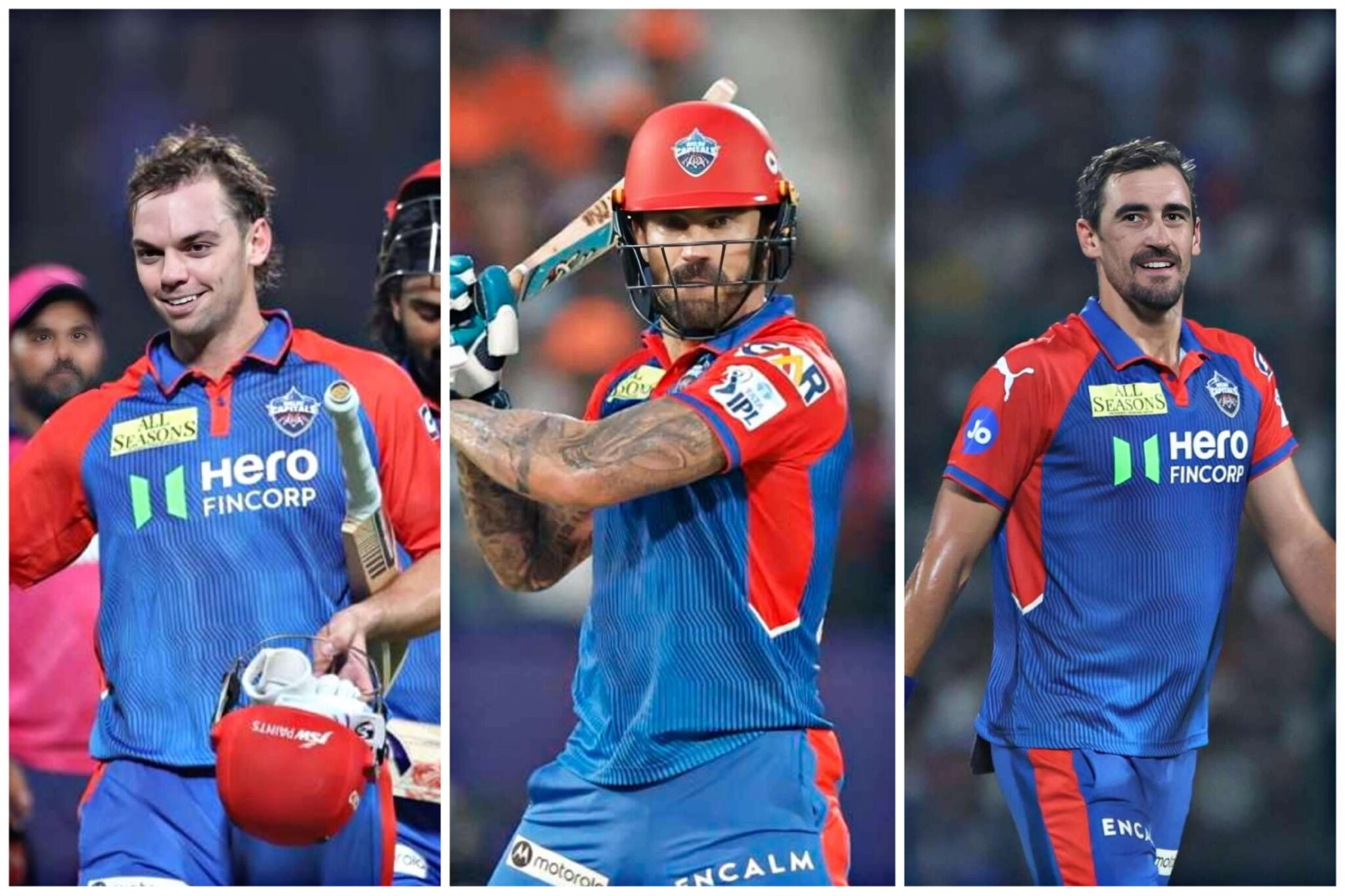 Faf & Stubbs Back for DC Starc Ferreira Exit IPL 2025