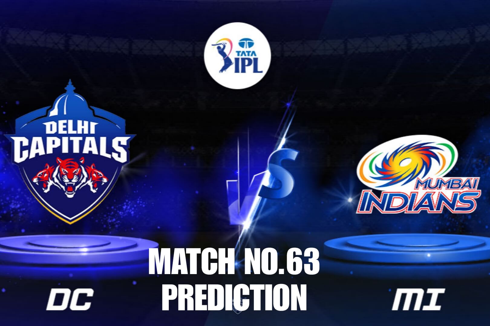 MI VS DC Match 63 Preview & Dream11 Prediction IPL 2025