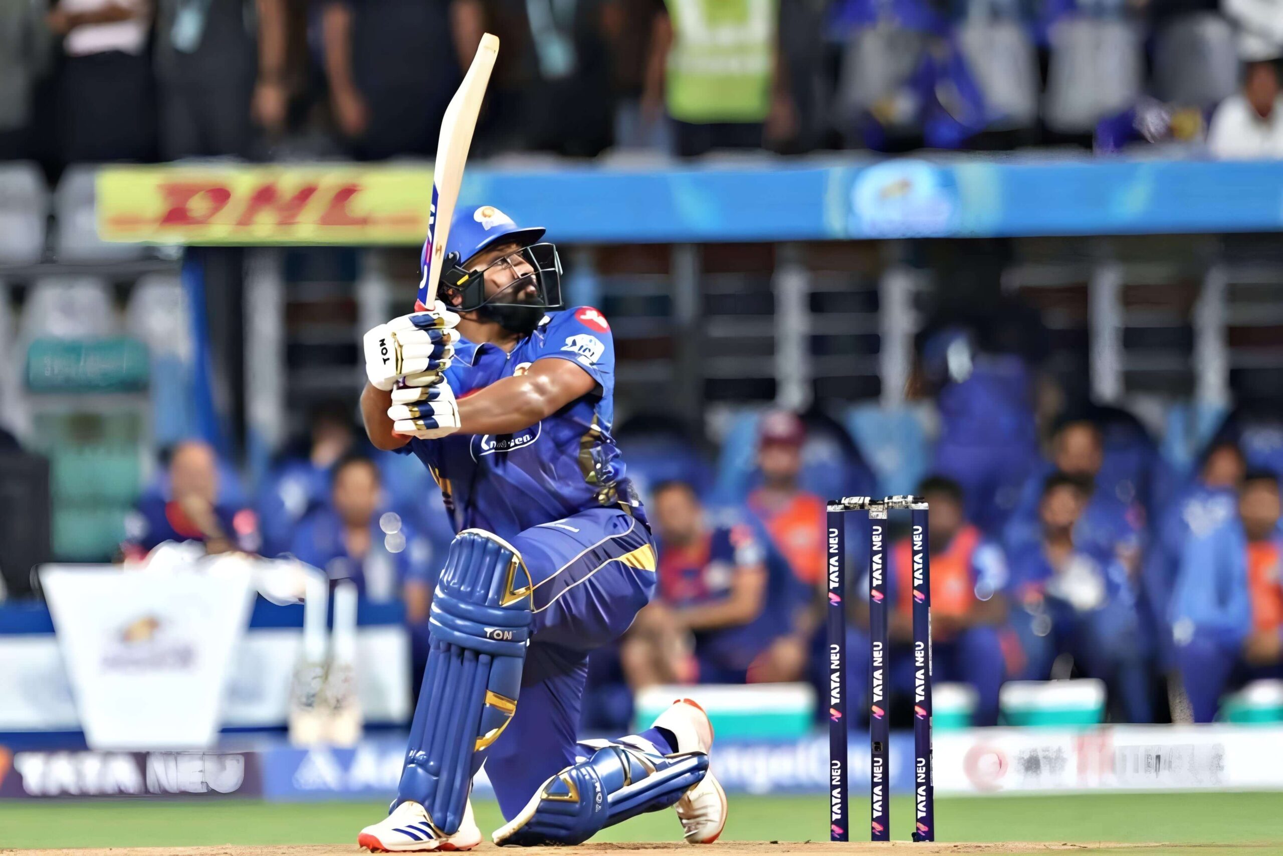 Rohit Sharma Completes 7000 Runs in IPL History
