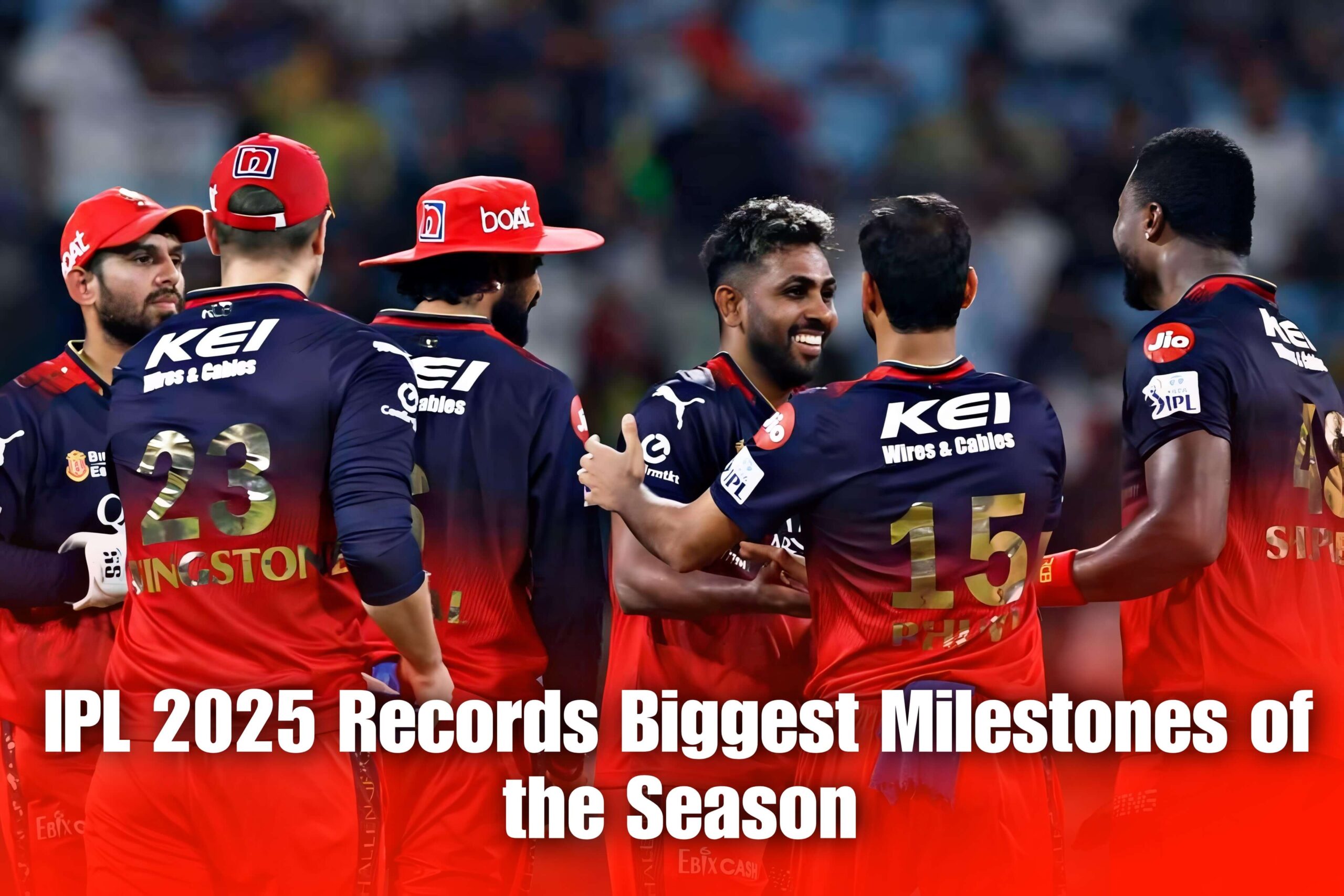 IPL 2025 Records Biggest Milestones of the Season