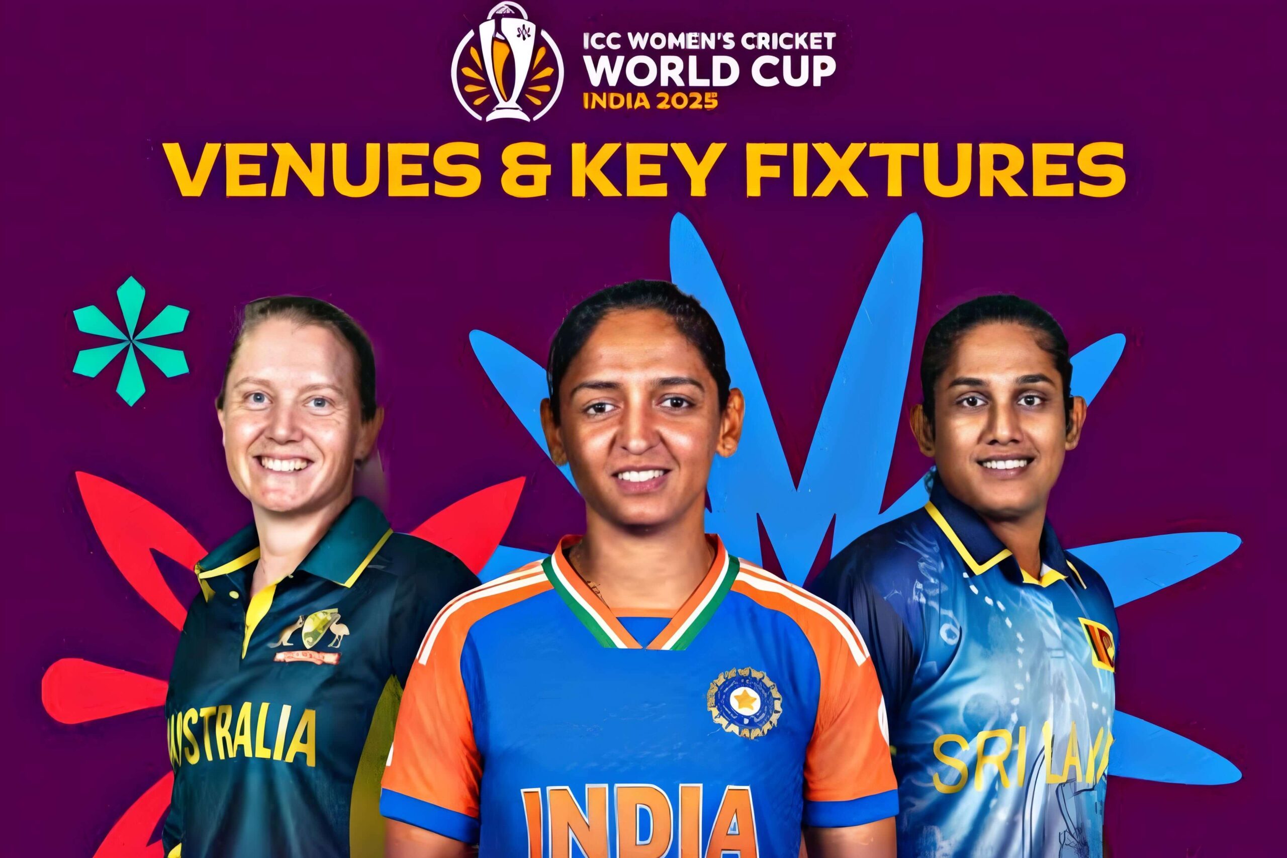 ICC Women Cricket World Cup 2025 Schedule Announced