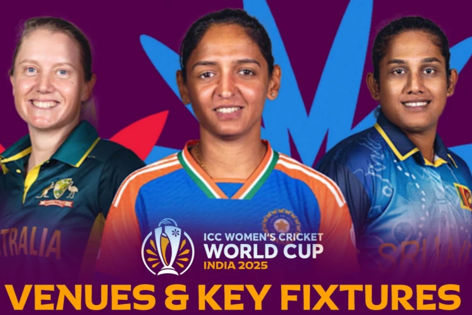 ICC Women Cricket World Cup 2025 Schedule Announced