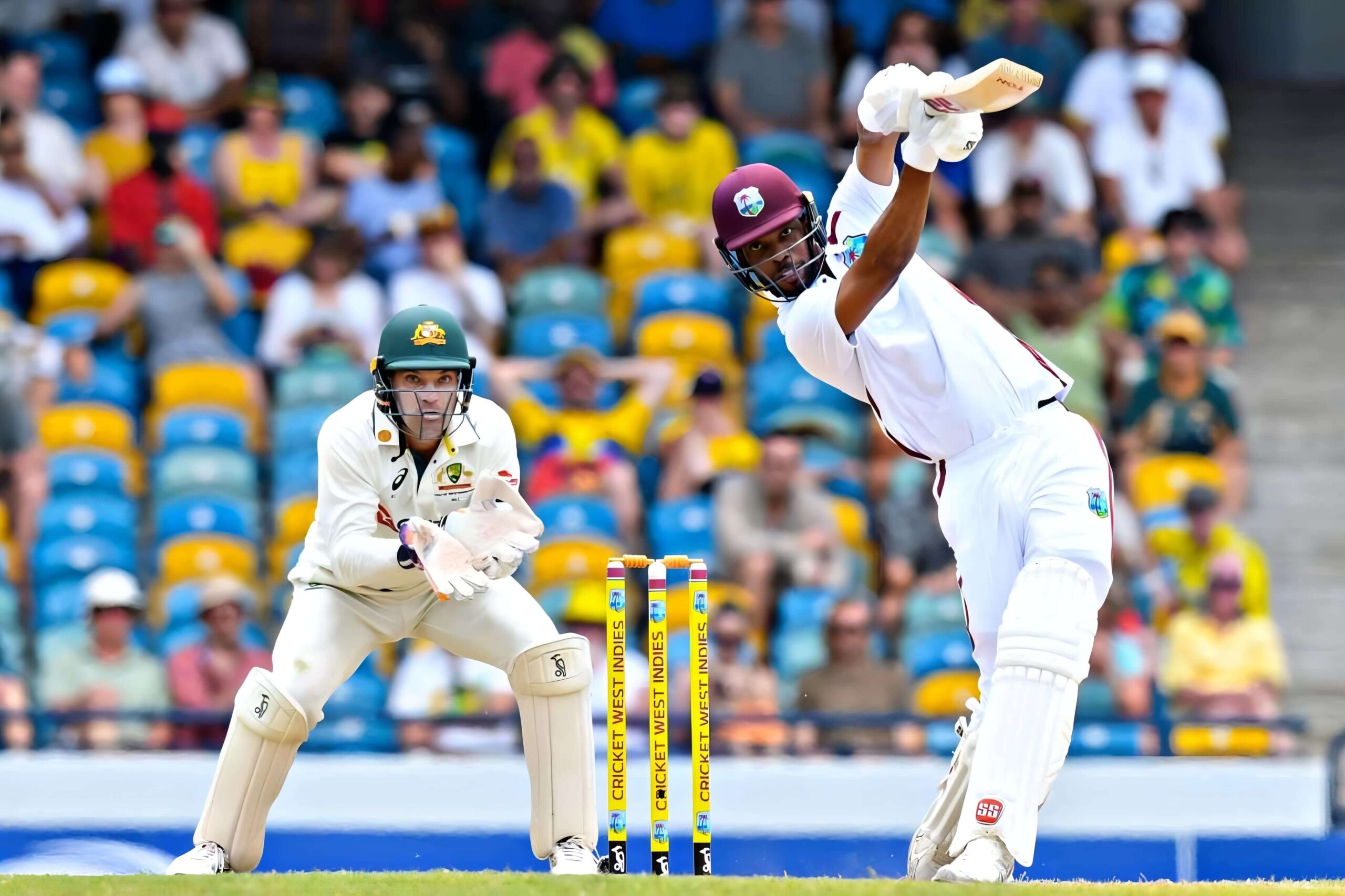 WI vs AUS Test Head Leads Aussie Fight After WI Take Lead
